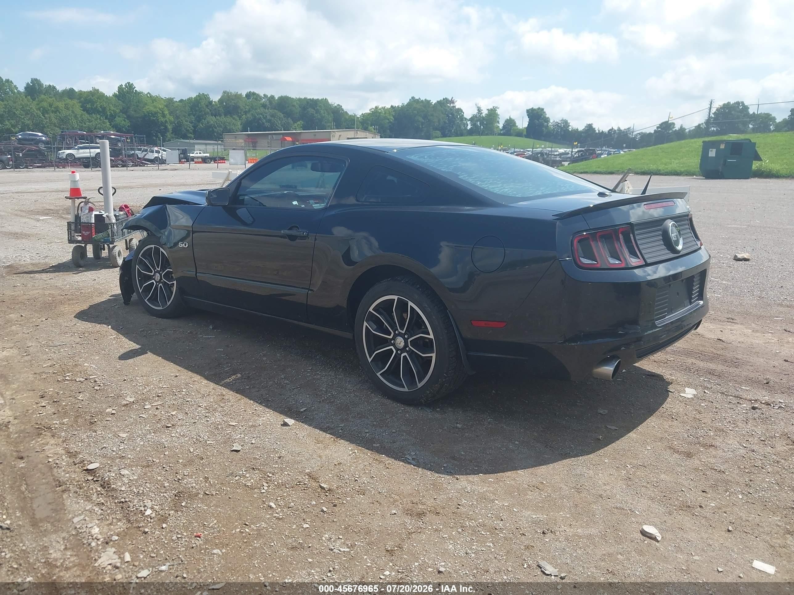 2013 Ford Mustang Gt Premium Black vin: 1ZVBP8CF8D5284809