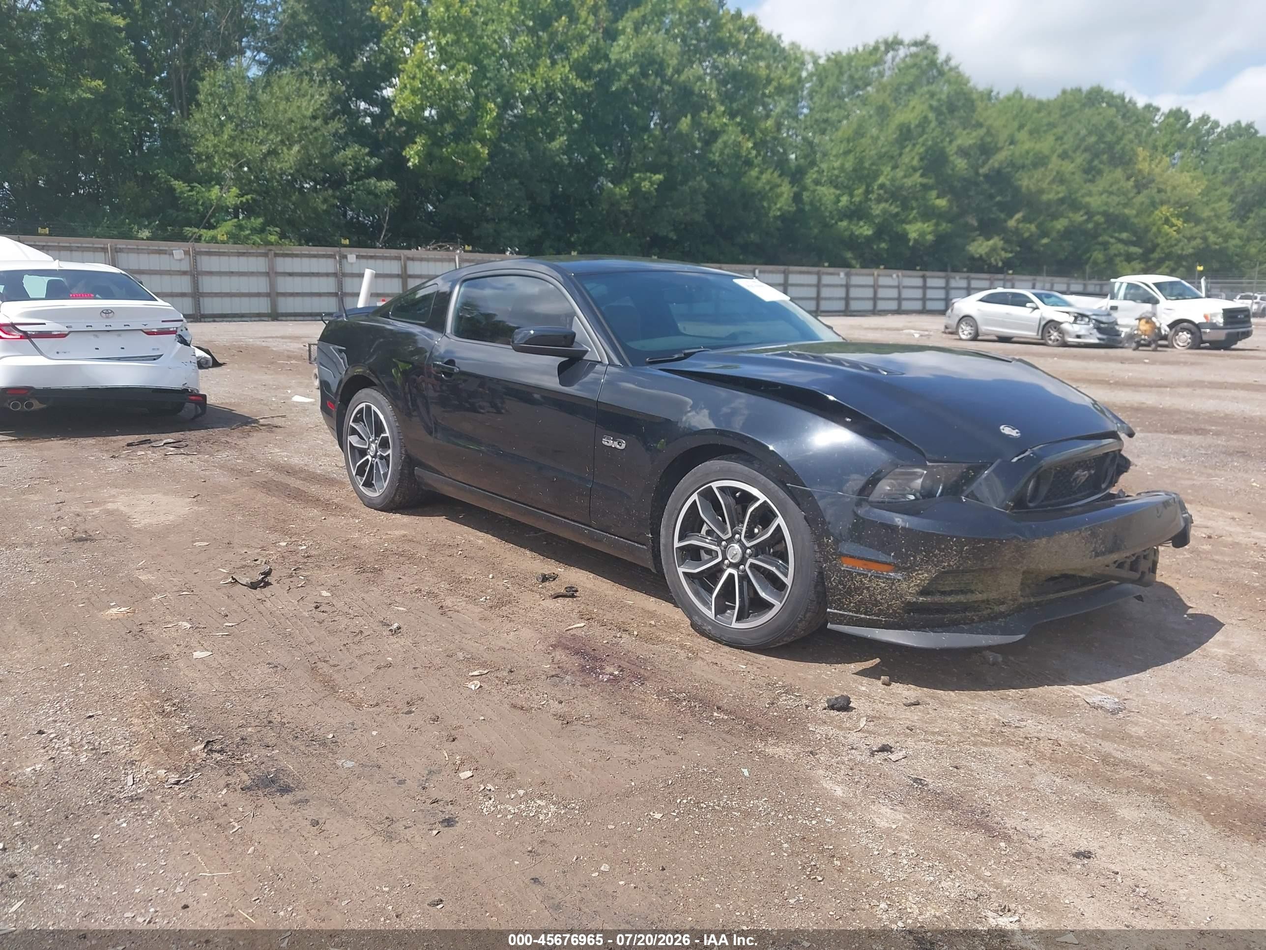 2013 Ford Mustang Gt Premium Black vin: 1ZVBP8CF8D5284809