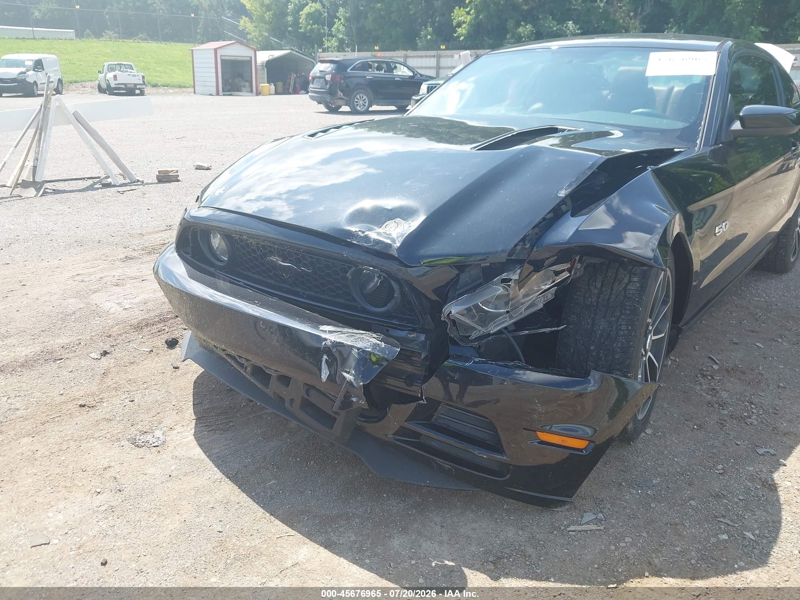 2013 Ford Mustang Gt Premium Black vin: 1ZVBP8CF8D5284809