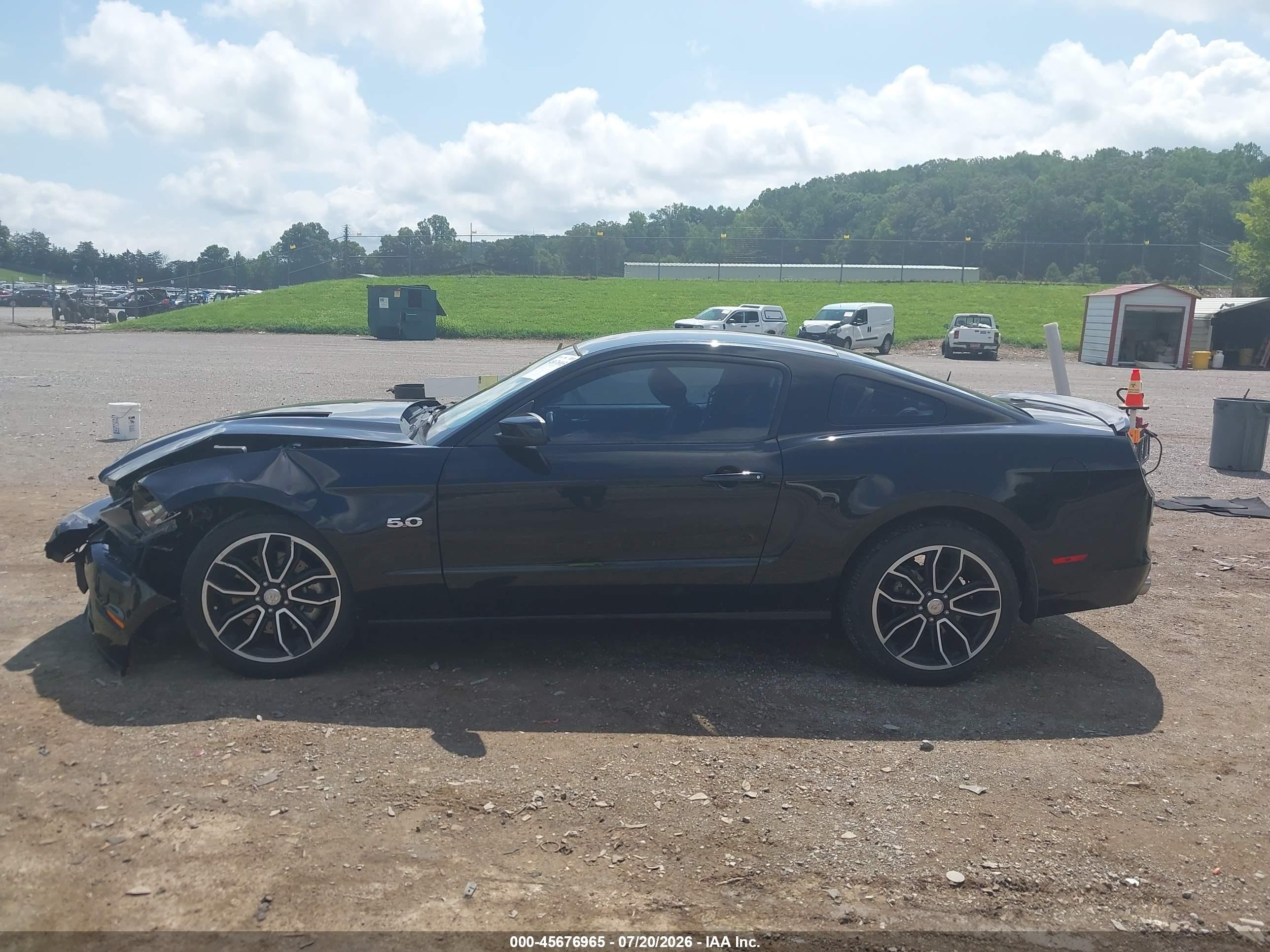 2013 Ford Mustang Gt Premium Black vin: 1ZVBP8CF8D5284809