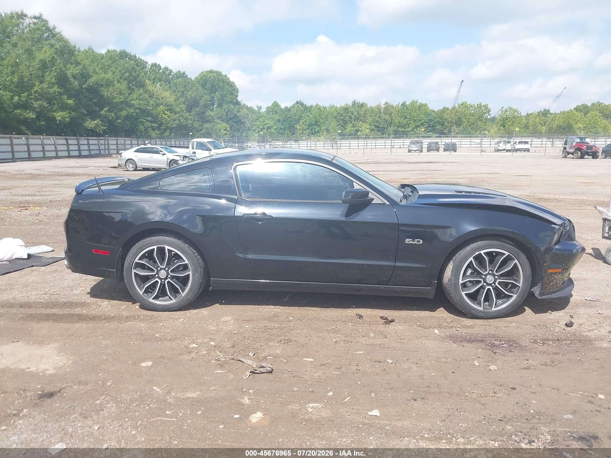 2013 Ford Mustang Gt Premium Black vin: 1ZVBP8CF8D5284809
