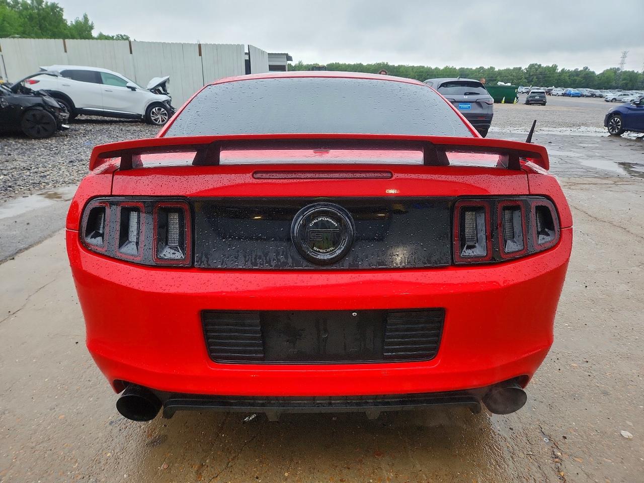 2014 Ford Mustang Gt Red vin: 1ZVBP8CF8E5228919