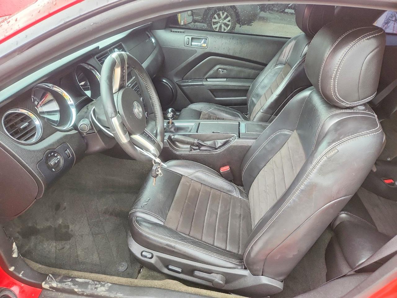 2014 Ford Mustang Gt Red vin: 1ZVBP8CF8E5228919