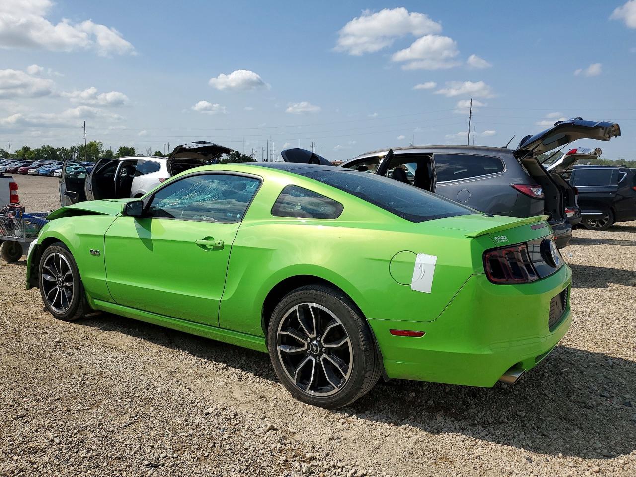 2014 Ford Mustang Green vin: 1ZVBP8CF8E5245932