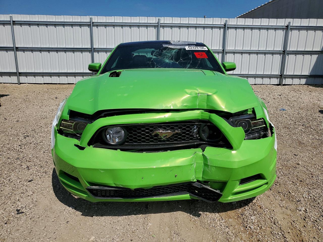 2014 Ford Mustang Green vin: 1ZVBP8CF8E5245932