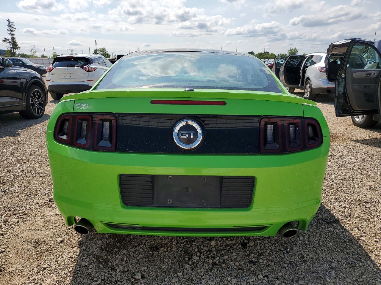 2014 Ford Mustang Green vin: 1ZVBP8CF8E5245932
