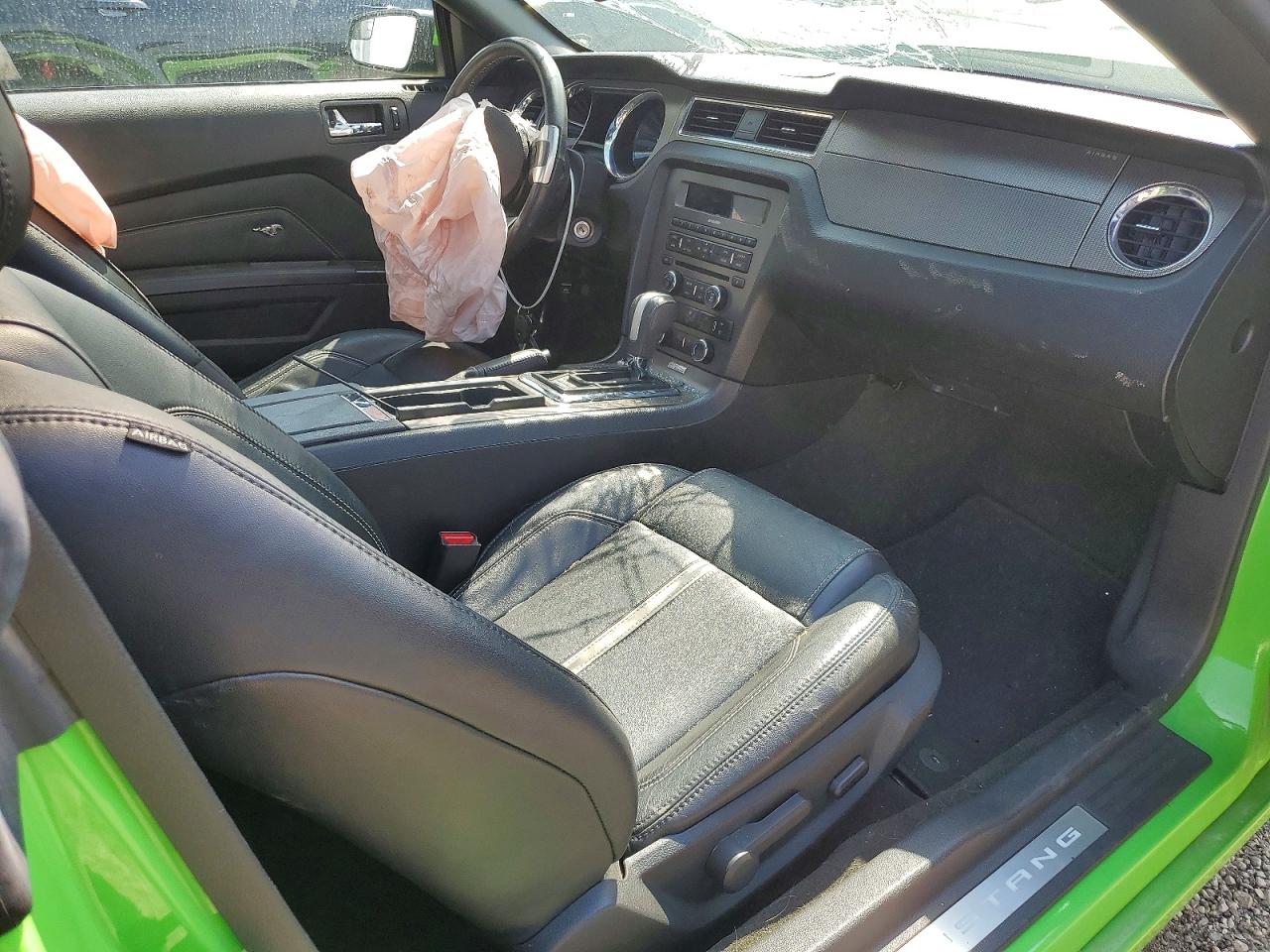 2014 Ford Mustang Green vin: 1ZVBP8CF8E5245932
