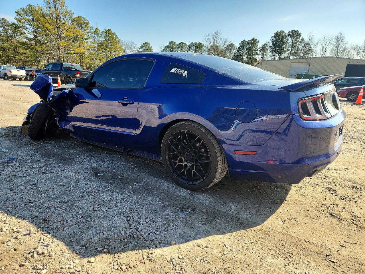 2014 Ford Mustang Gt Blue vin: 1ZVBP8CF8E5310049