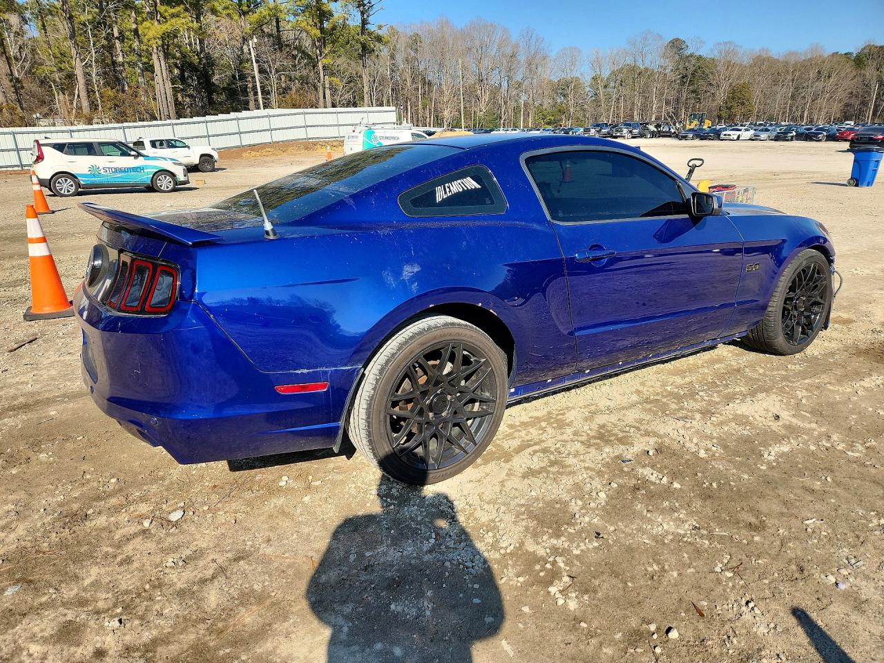 2014 Ford Mustang Gt Blue vin: 1ZVBP8CF8E5310049
