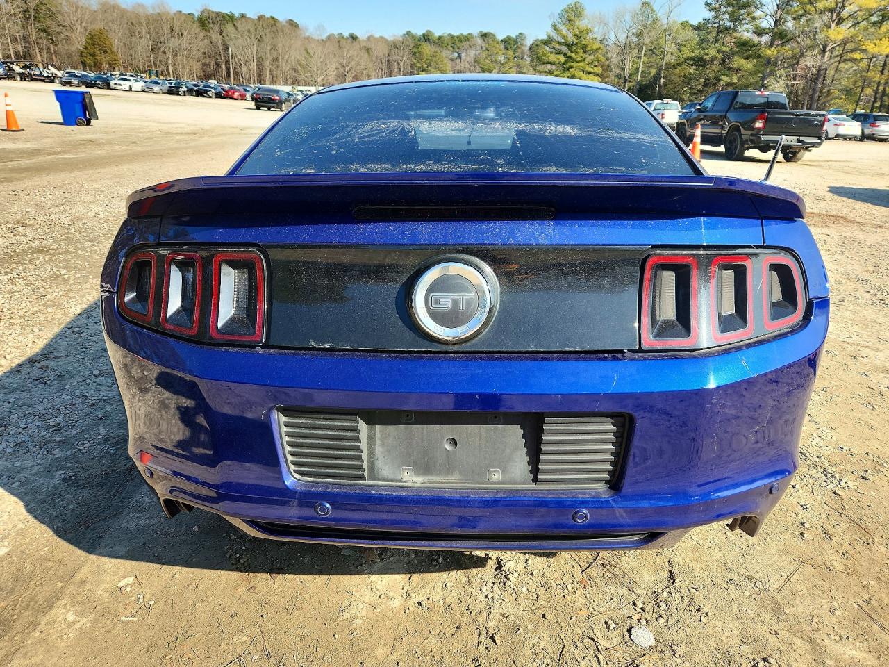 2014 Ford Mustang Gt Blue vin: 1ZVBP8CF8E5310049