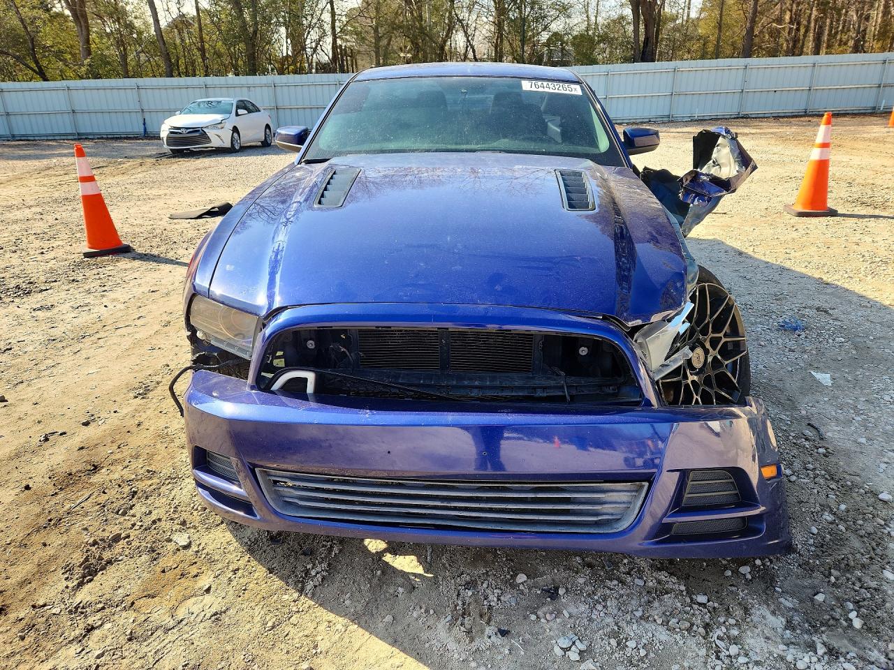 2014 Ford Mustang Gt Blue vin: 1ZVBP8CF8E5310049