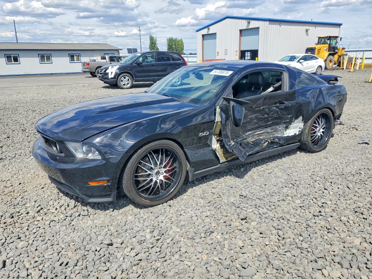2011 Ford Mustang Gt Black vin: 1ZVBP8CF9B5104606