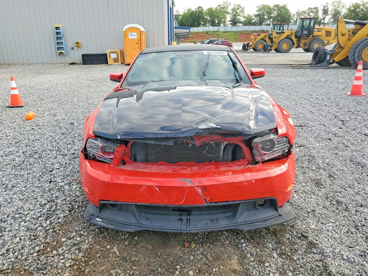 2011 Ford Mustang Gt Red vin: 1ZVBP8CF9B5106467
