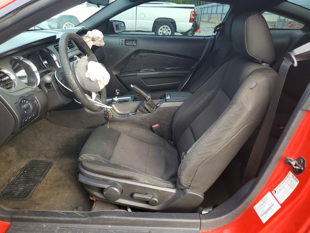 2011 Ford Mustang Gt Red vin: 1ZVBP8CF9B5106467