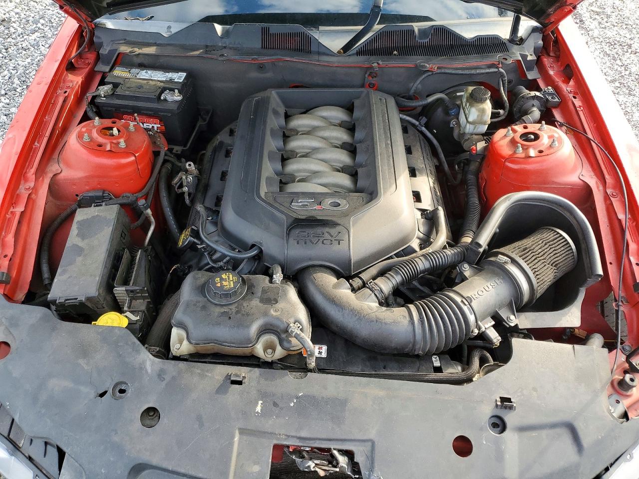 2011 Ford Mustang Gt Red vin: 1ZVBP8CF9B5106467
