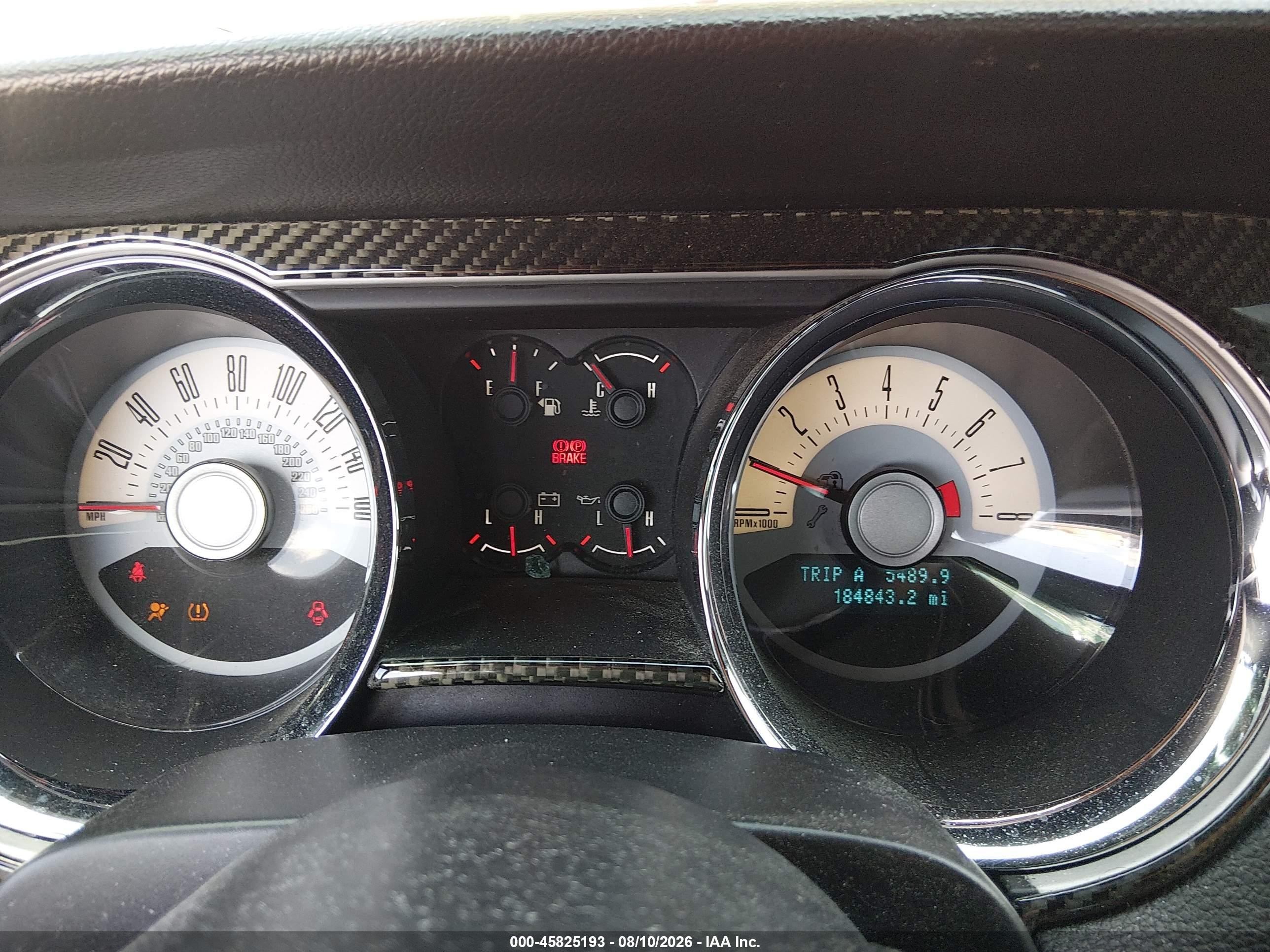 2011 Ford Mustang Gt Premium Red vin: 1ZVBP8CF9B5157113