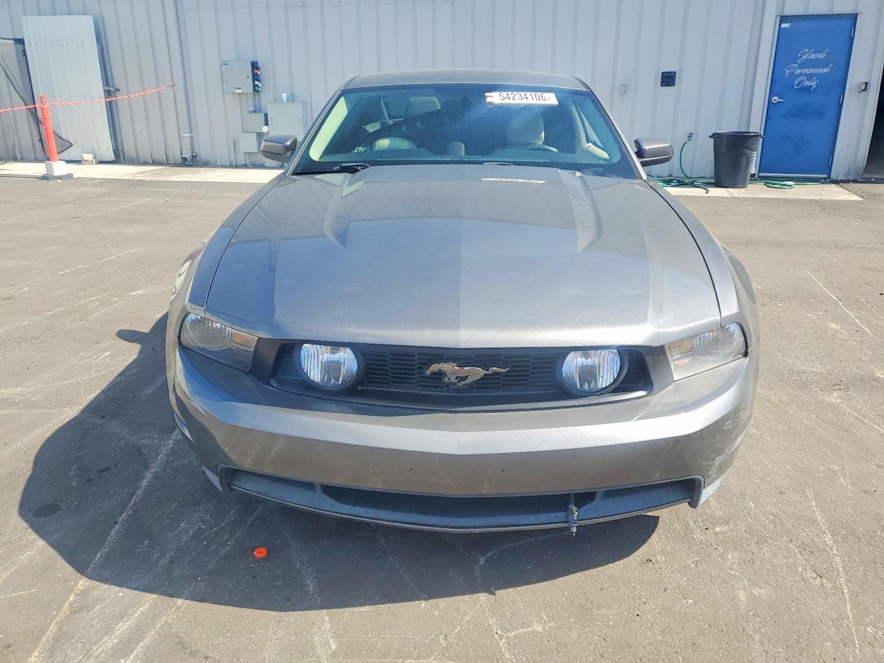 2011 Ford Mustang Gt Gray vin: 1ZVBP8CF9B5163381