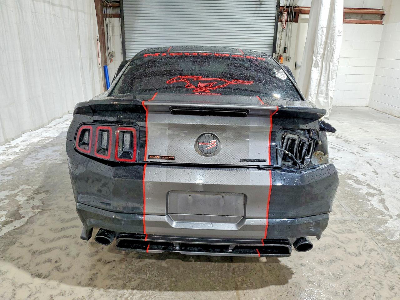 2012 Ford Mustang Gt Black vin: 1ZVBP8CF9C5267189