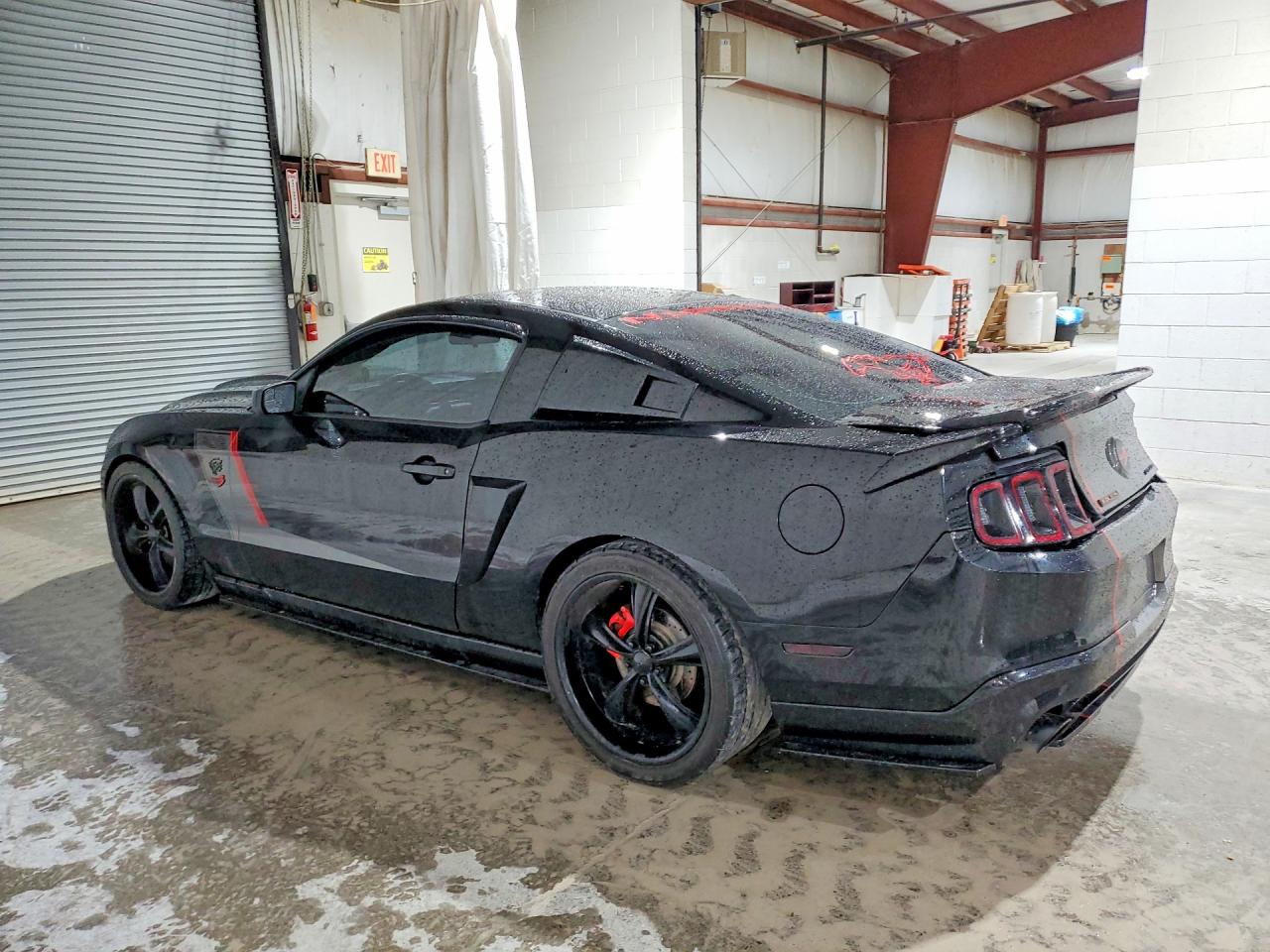 2012 Ford Mustang Gt Black vin: 1ZVBP8CF9C5267189