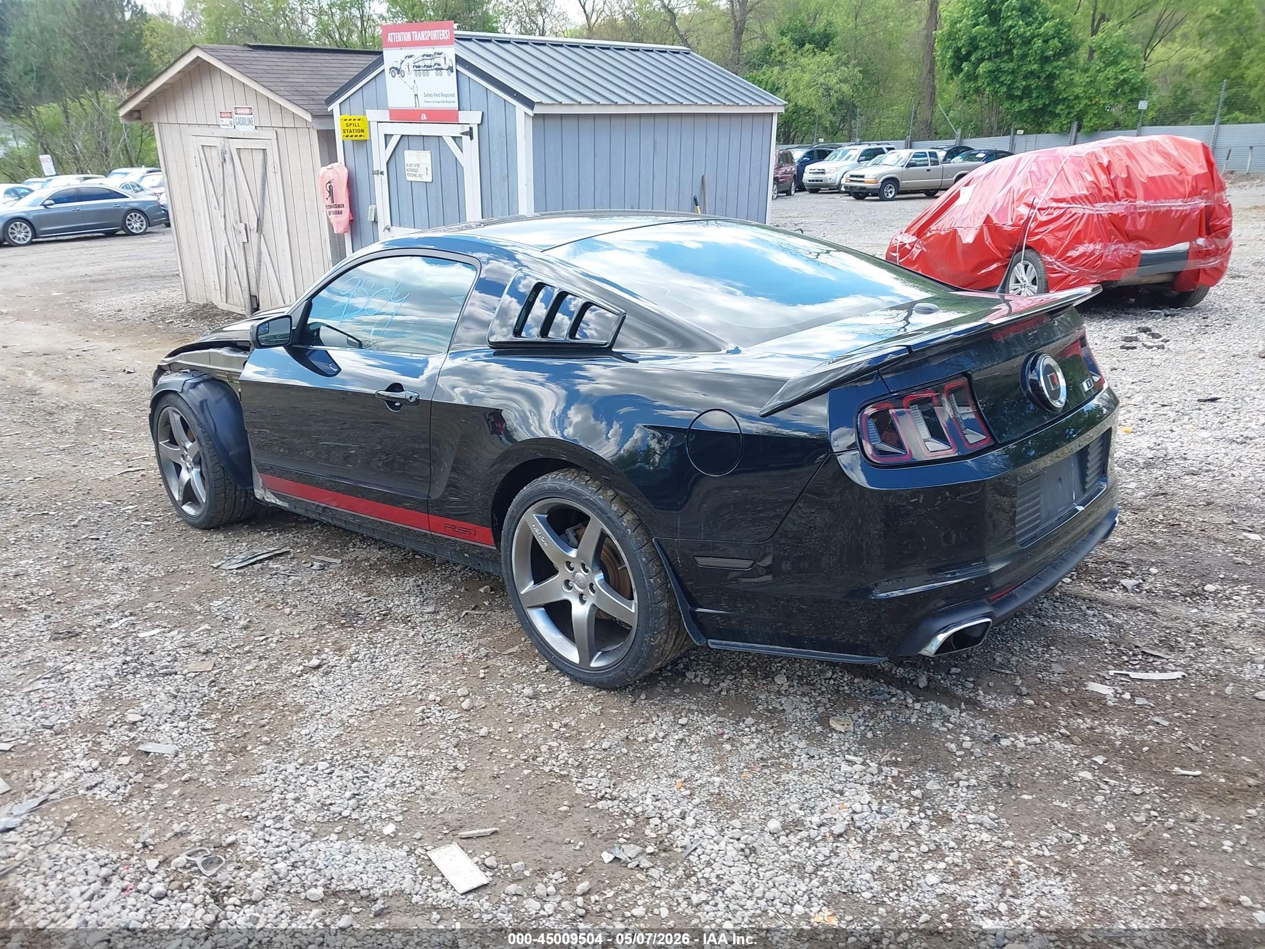 2013 Ford Mustang Gt Premium Black vin: 1ZVBP8CF9D5262799
