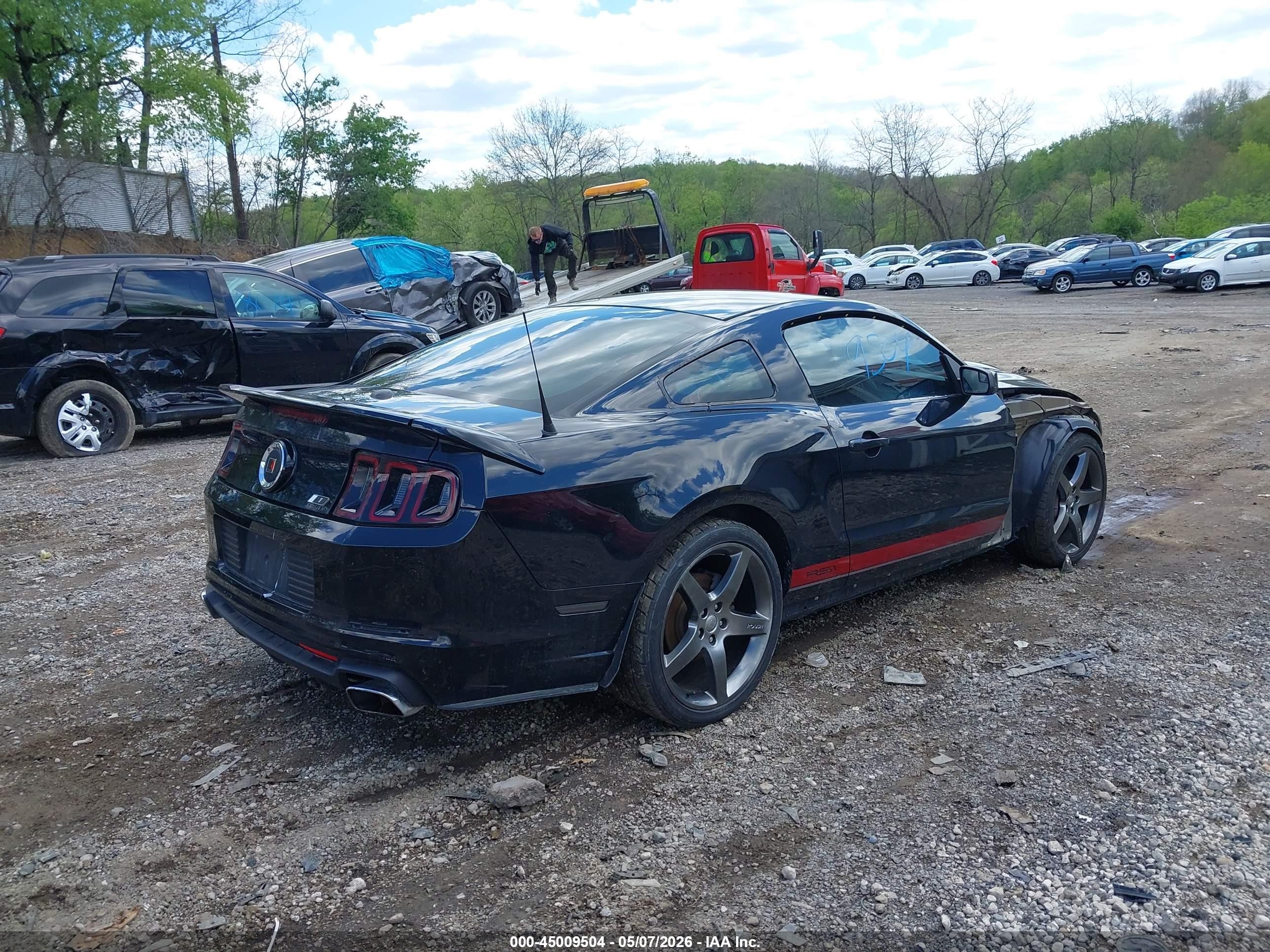 2013 Ford Mustang Gt Premium Black vin: 1ZVBP8CF9D5262799