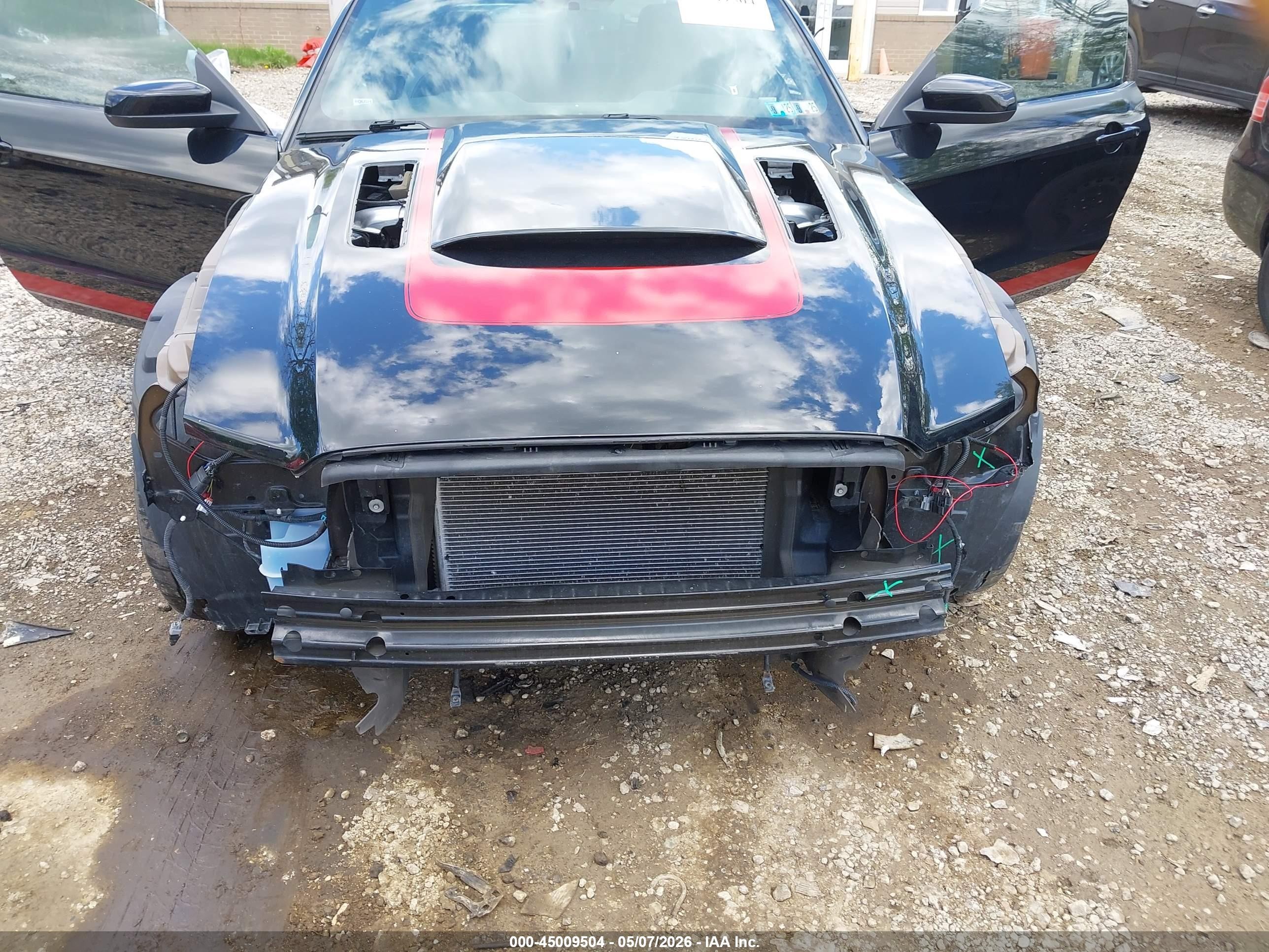 2013 Ford Mustang Gt Premium Black vin: 1ZVBP8CF9D5262799