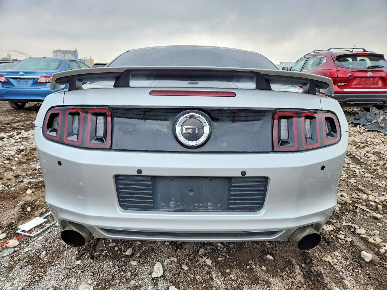 2013 Ford Mustang Gt Серебряный vin: 1ZVBP8CF9D5269218