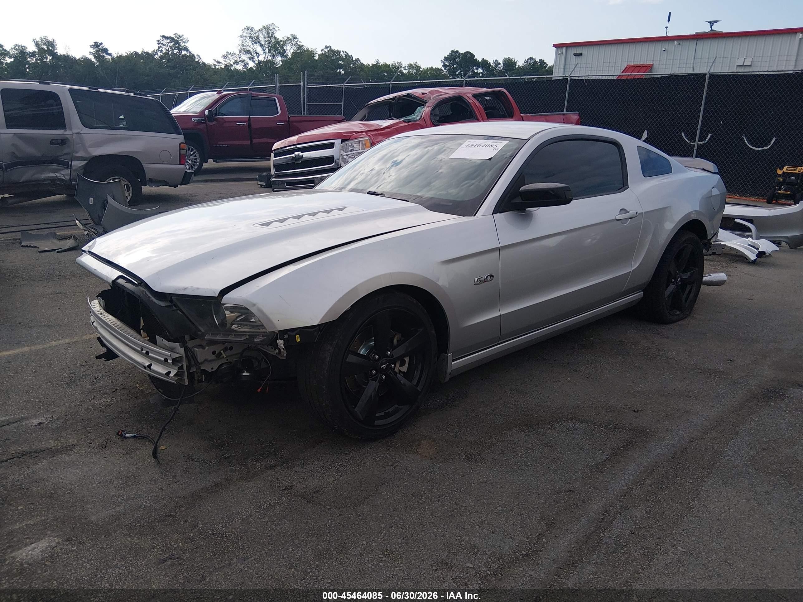 2014 Ford Mustang Gt Серебряный vin: 1ZVBP8CF9E5209604