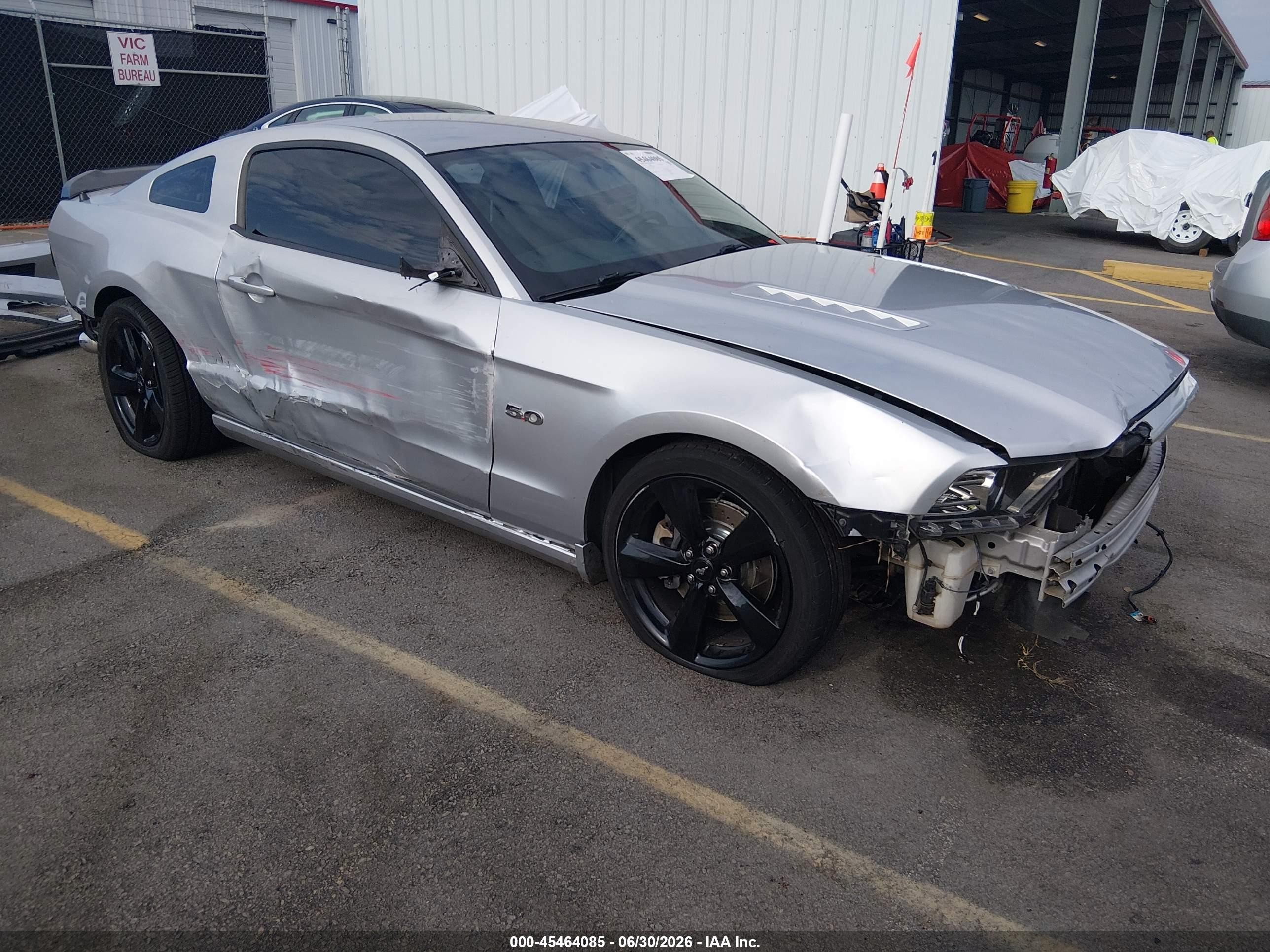 2014 Ford Mustang Gt Серебряный vin: 1ZVBP8CF9E5209604