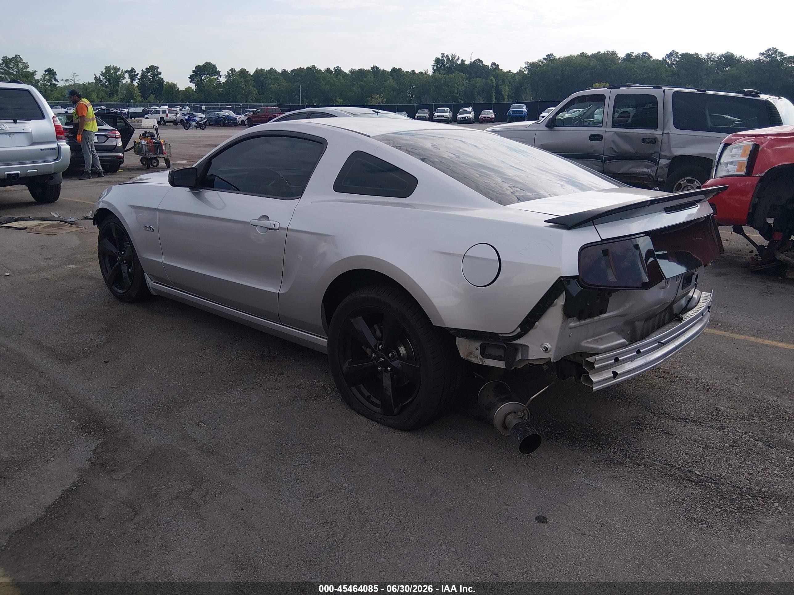 2014 Ford Mustang Gt Серебряный vin: 1ZVBP8CF9E5209604