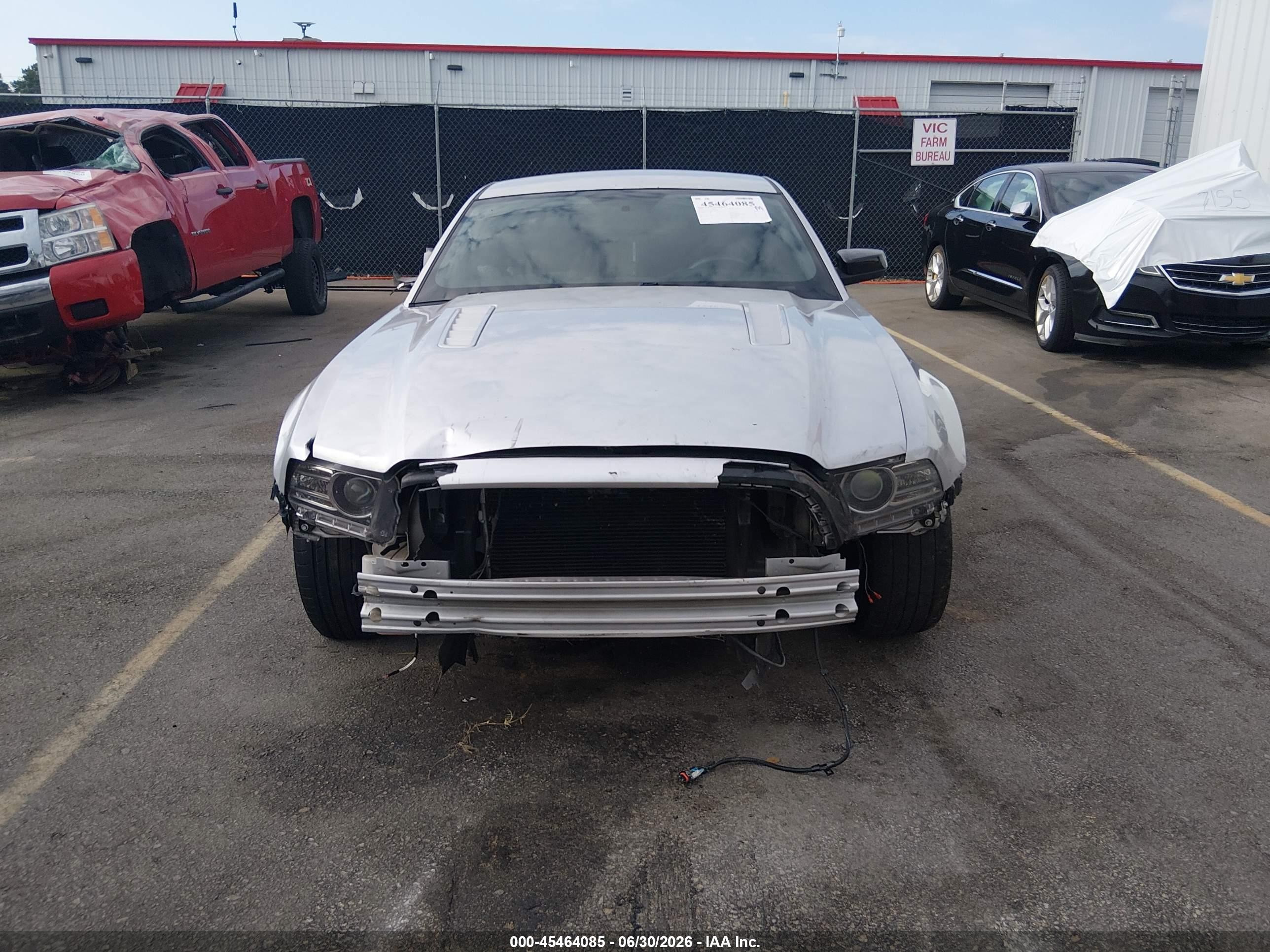 2014 Ford Mustang Gt Серебряный vin: 1ZVBP8CF9E5209604