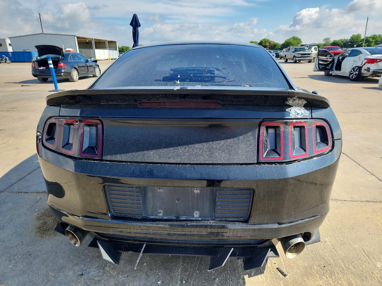 2014 Ford Mustang Gt Black vin: 1ZVBP8CF9E5227990