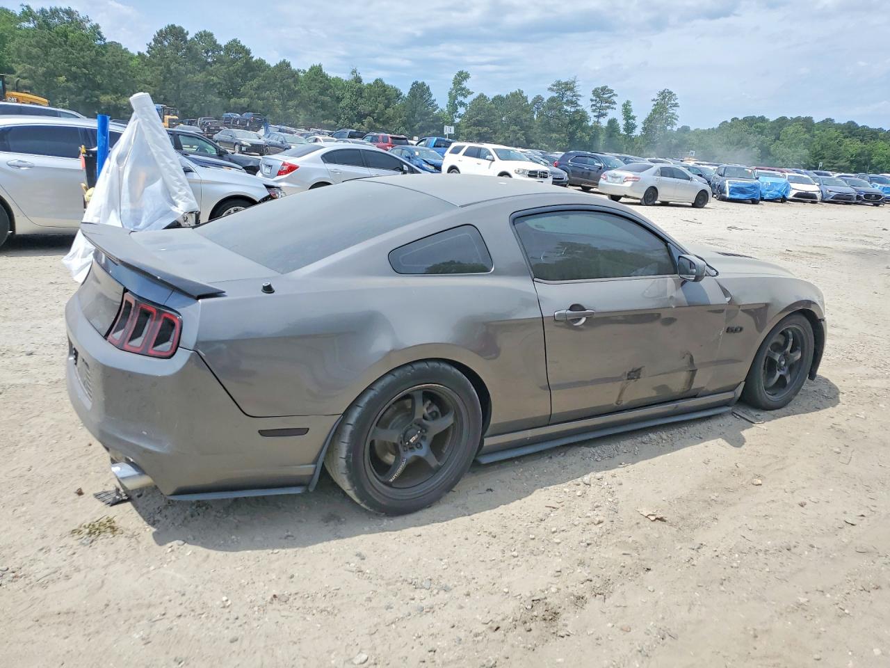2014 Ford Mustang Gt Серый vin: 1ZVBP8CF9E5252324