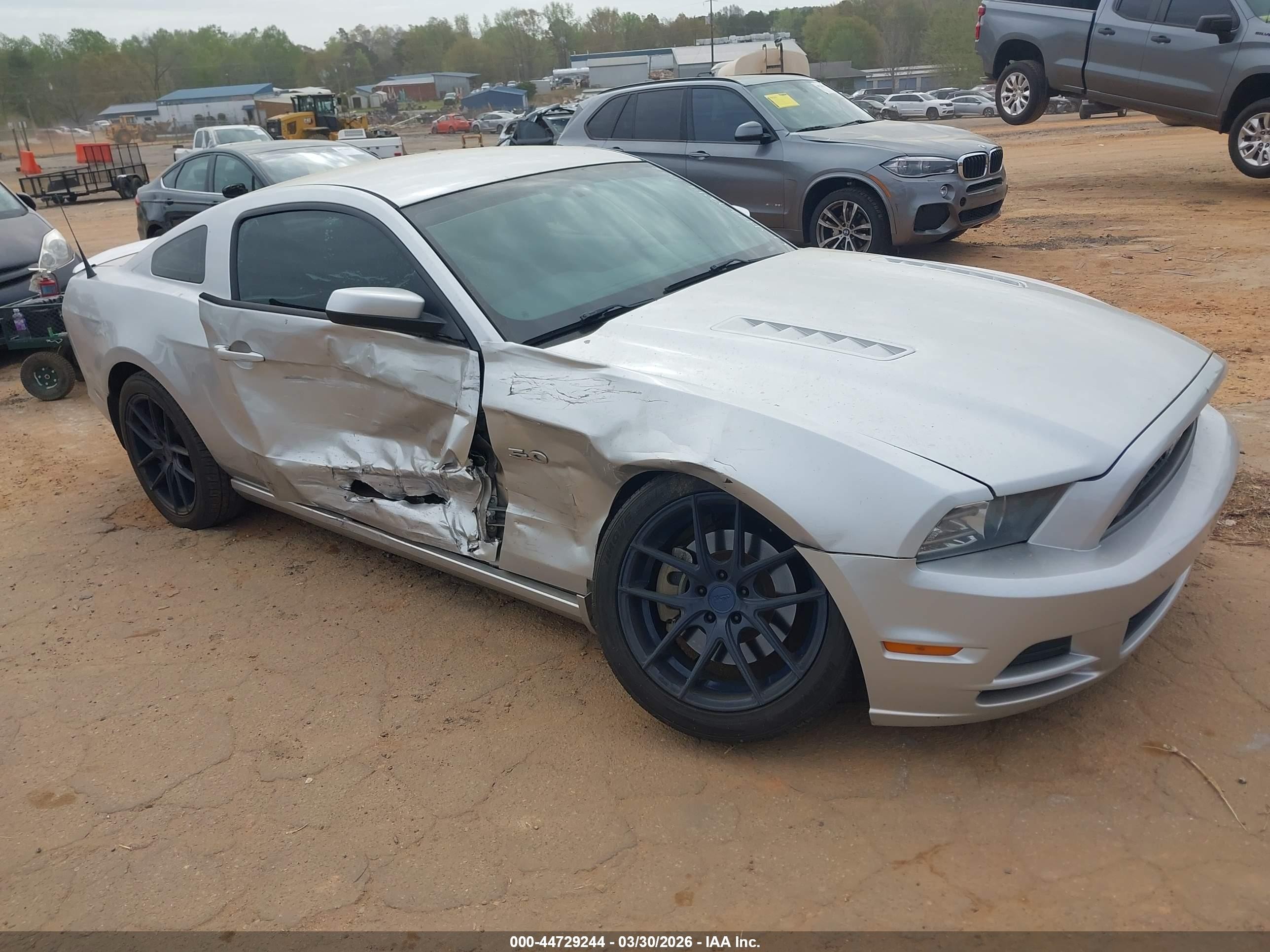 2014 Ford Mustang Gt Premium Gray vin: 1ZVBP8CF9E5280821