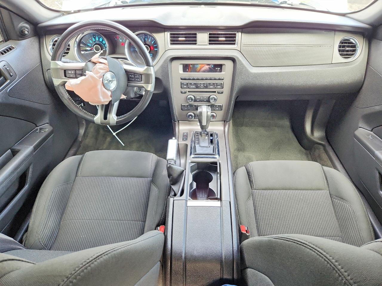 2014 Ford Mustang Gt White vin: 1ZVBP8CF9E5286294