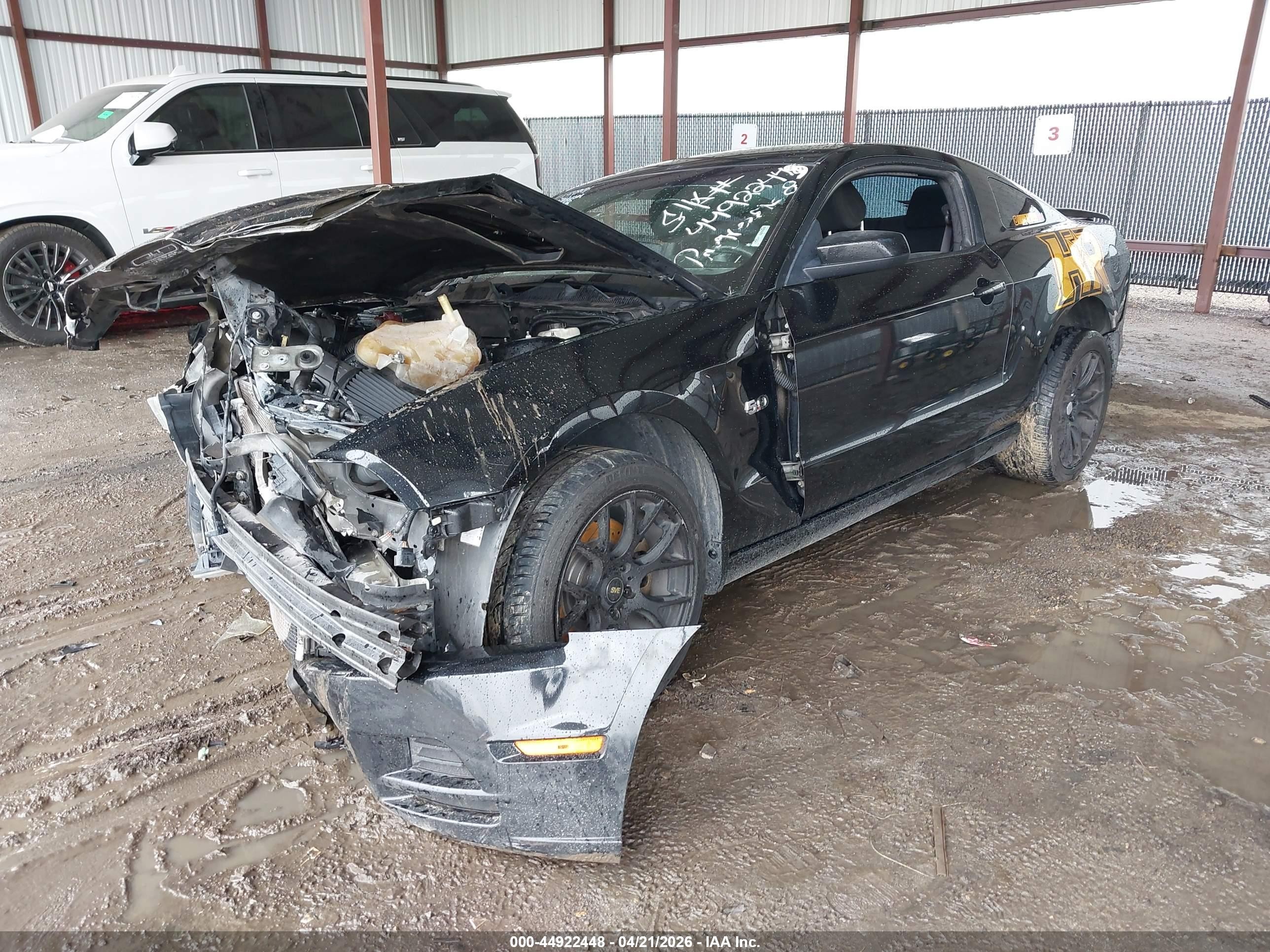 2014 Ford Mustang Gt Black vin: 1ZVBP8CF9E5313445
