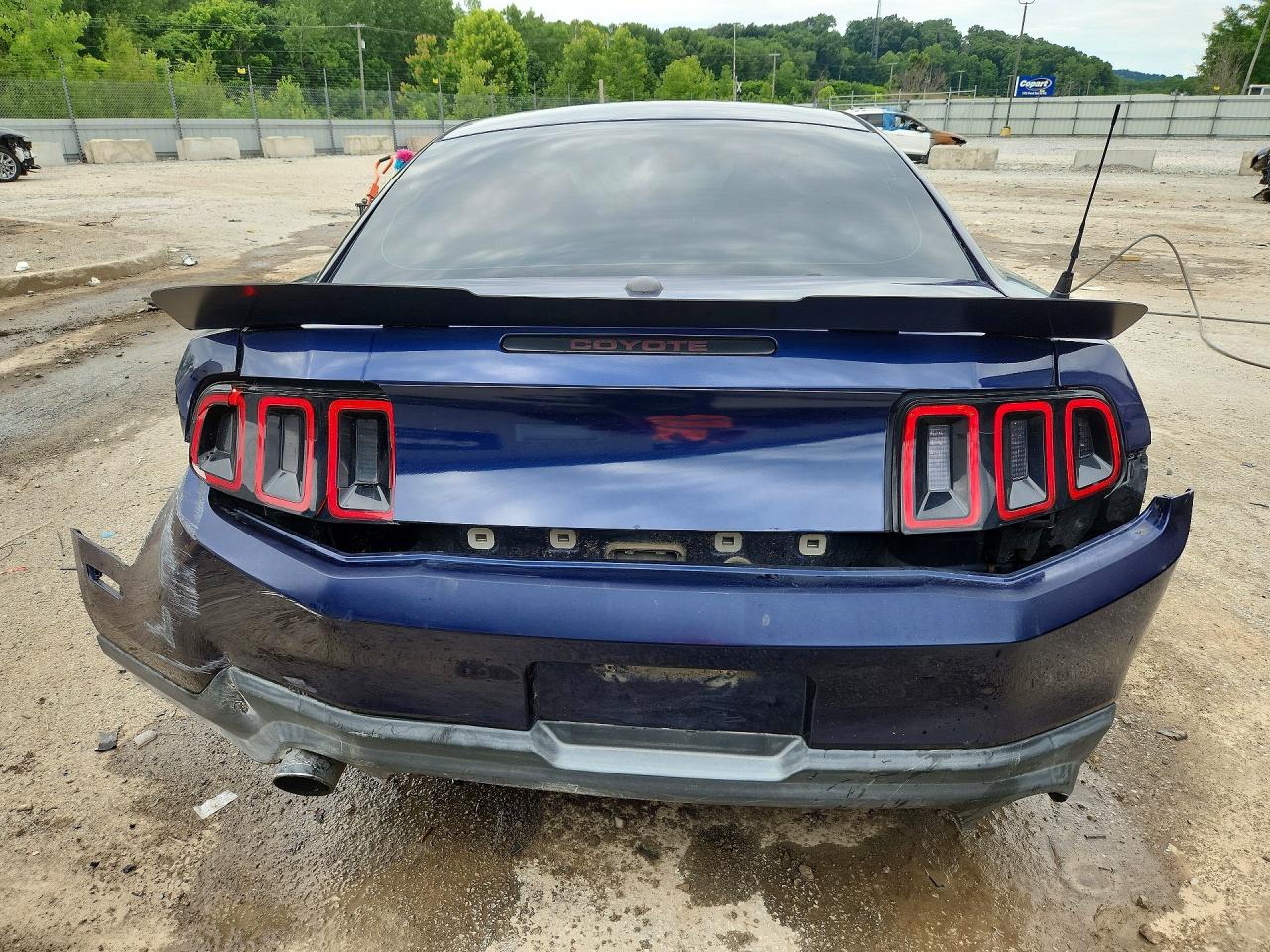 2011 Ford Mustang Gt Blue vin: 1ZVBP8CFXB5121950