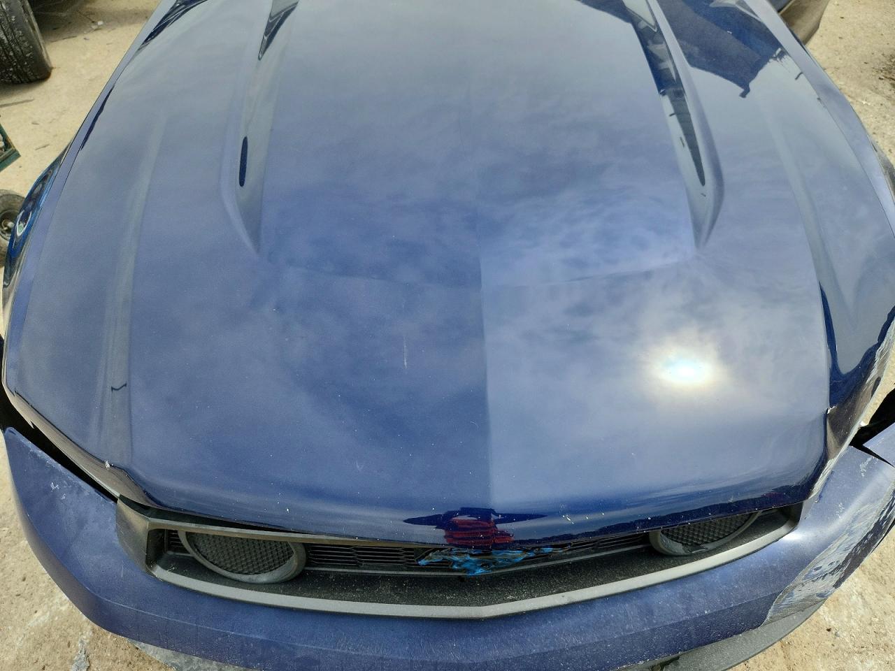 2011 Ford Mustang Gt Blue vin: 1ZVBP8CFXB5121950