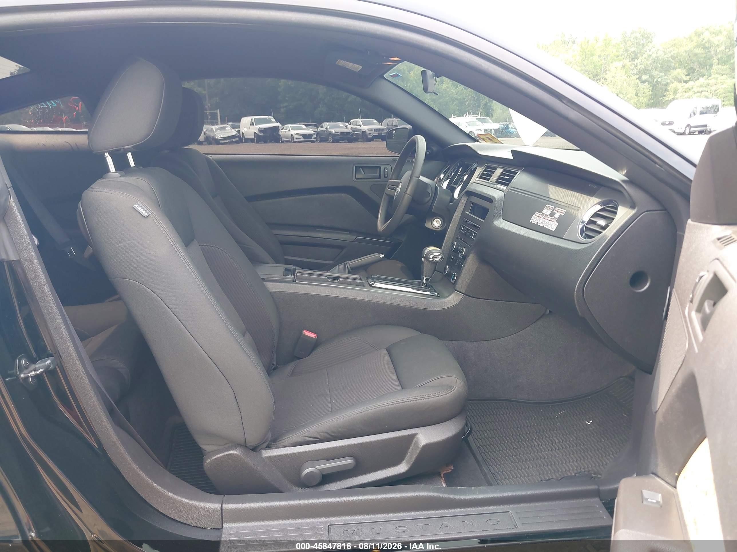 2011 Ford Mustang Gt Black vin: 1ZVBP8CFXB5130728
