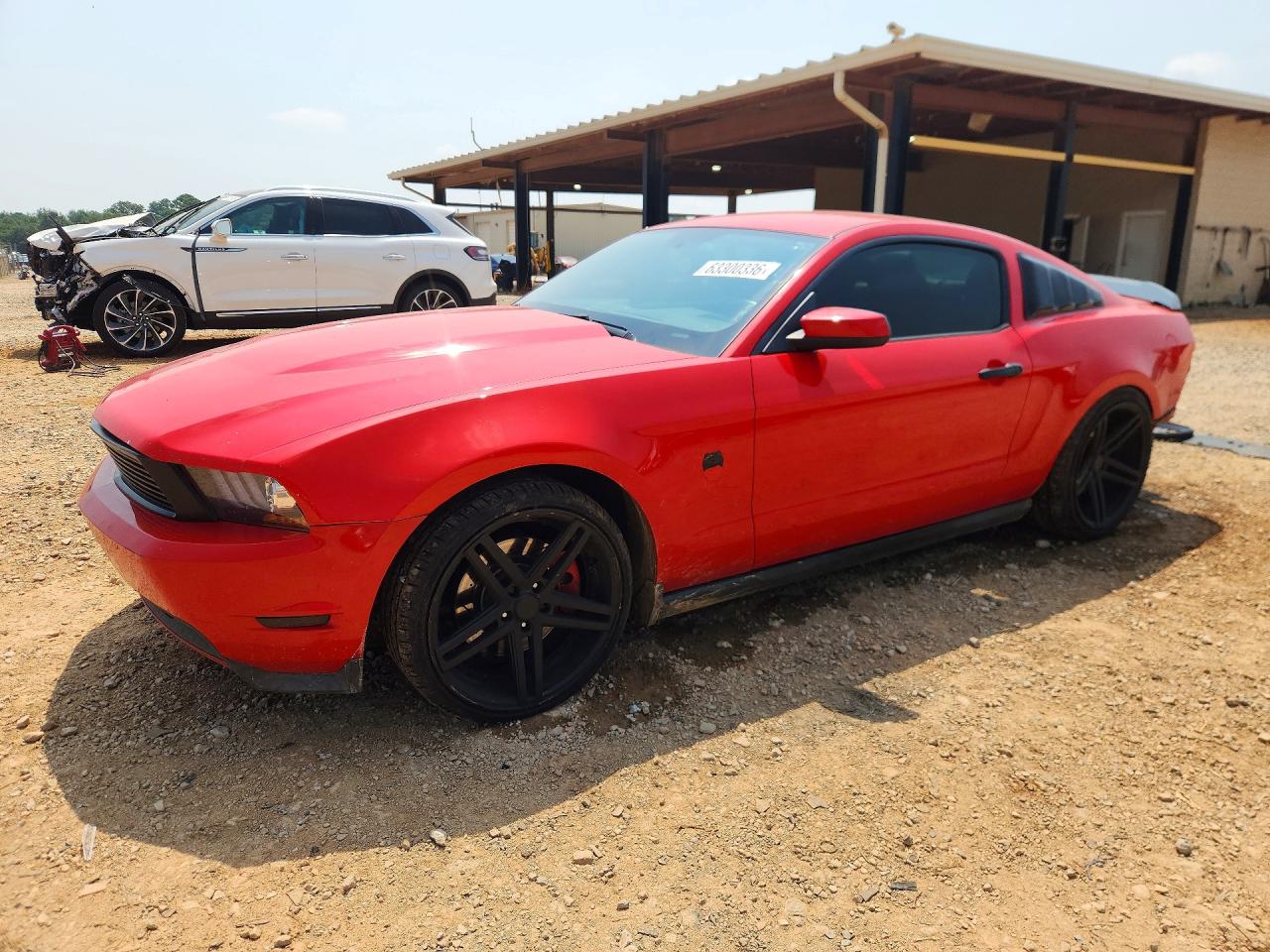 2012 Ford Mustang Gt Red vin: 1ZVBP8CFXC5203632