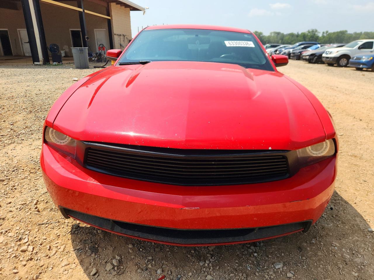 2012 Ford Mustang Gt Red vin: 1ZVBP8CFXC5203632