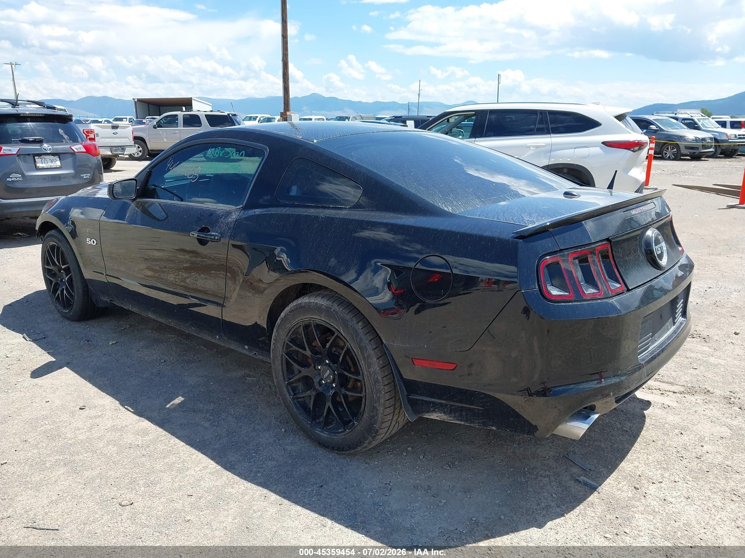 2013 Ford Mustang Gt Premium Black vin: 1ZVBP8CFXD5218892