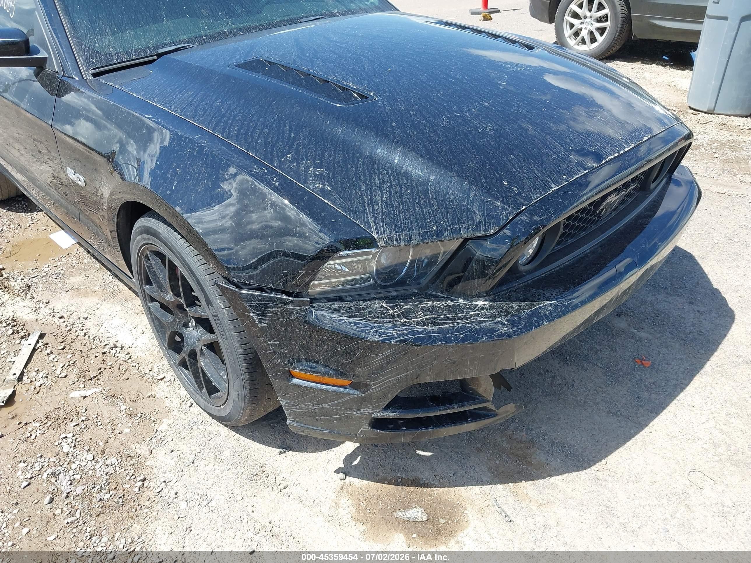 2013 Ford Mustang Gt Premium Black vin: 1ZVBP8CFXD5218892