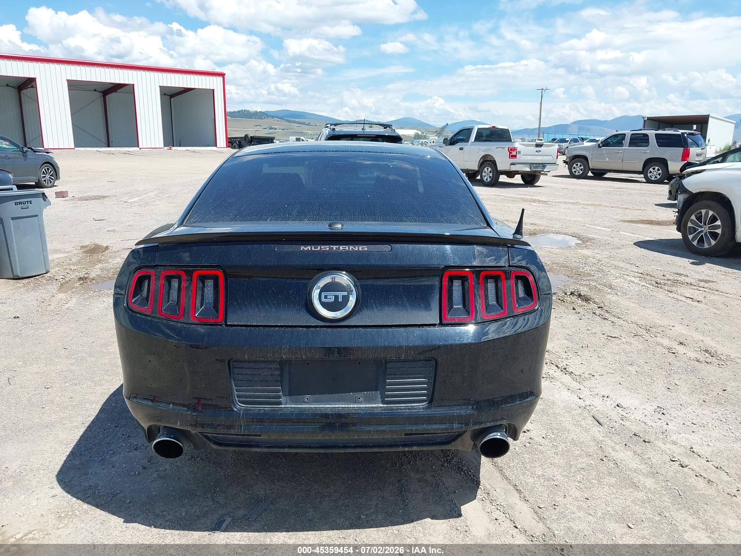 2013 Ford Mustang Gt Premium Black vin: 1ZVBP8CFXD5218892