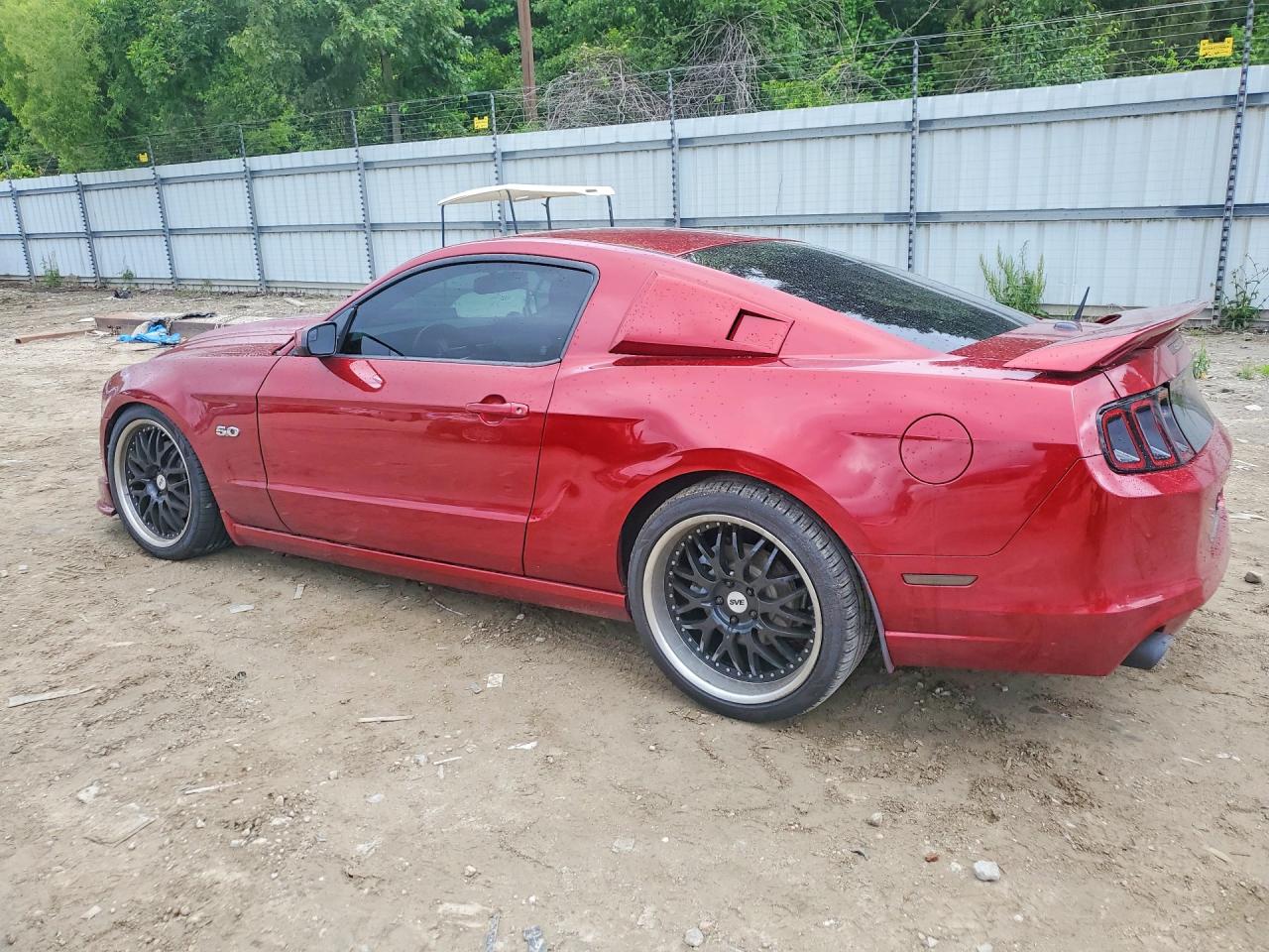 2014 Ford Mustang Gt Burgundy vin: 1ZVBP8CFXE5239016