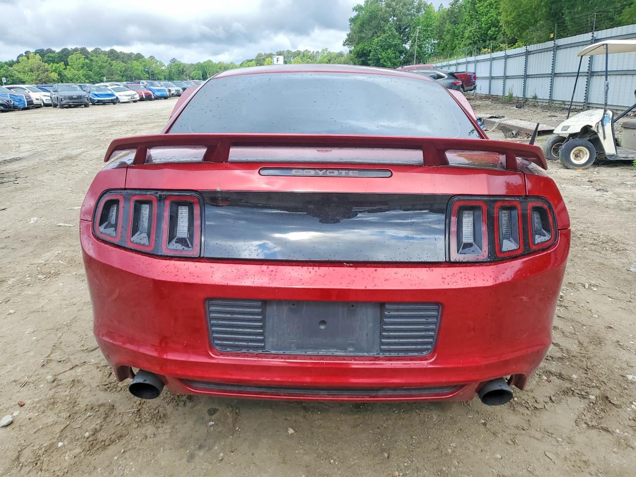 2014 Ford Mustang Gt Burgundy vin: 1ZVBP8CFXE5239016