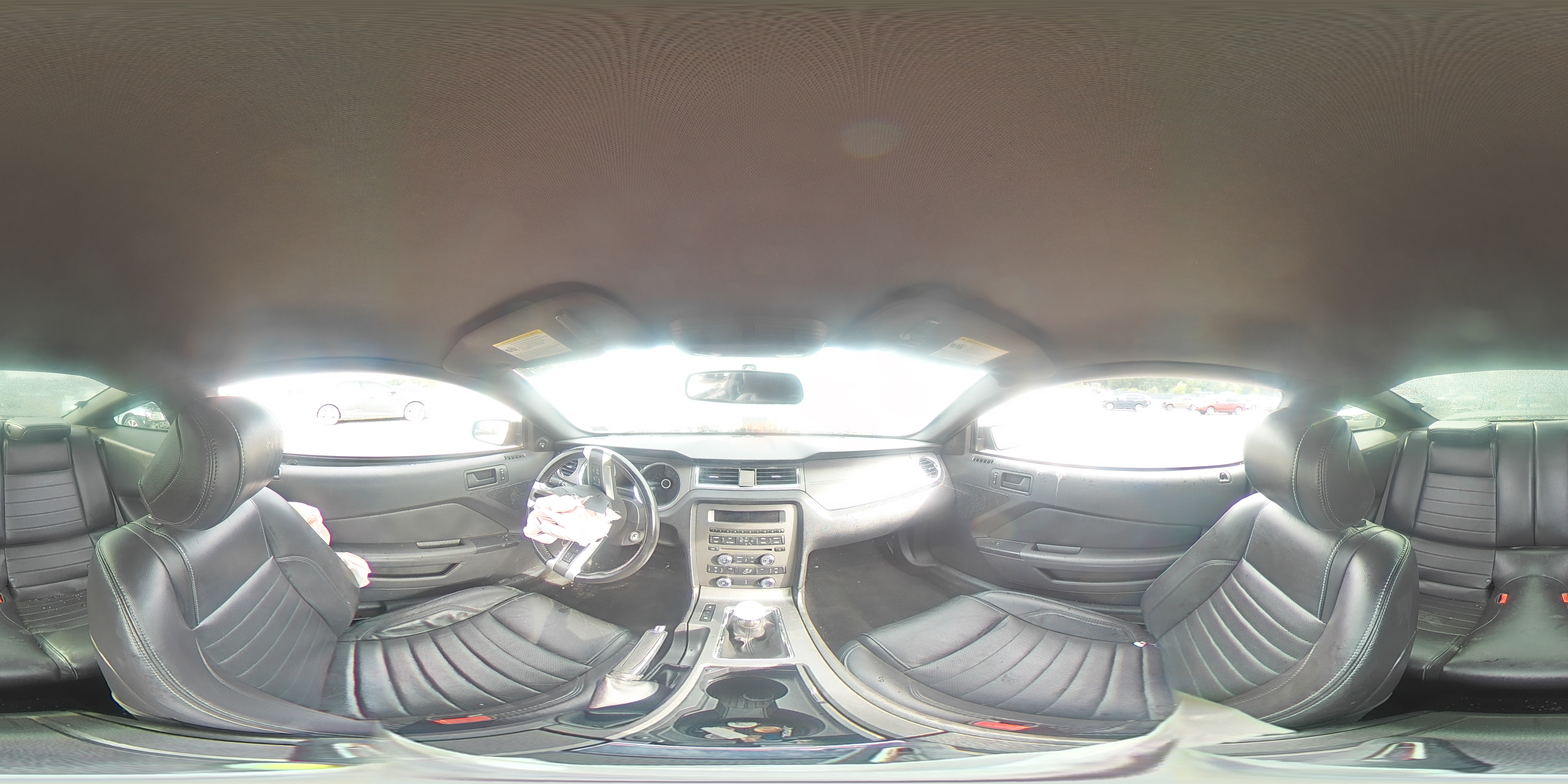 2014 Ford Mustang Gt Gray vin: 1ZVBP8CFXE5283565