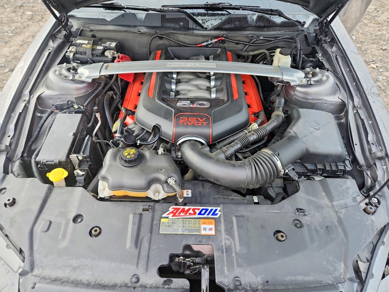 2014 Ford Mustang Gt Gray vin: 1ZVBP8CFXE5283565