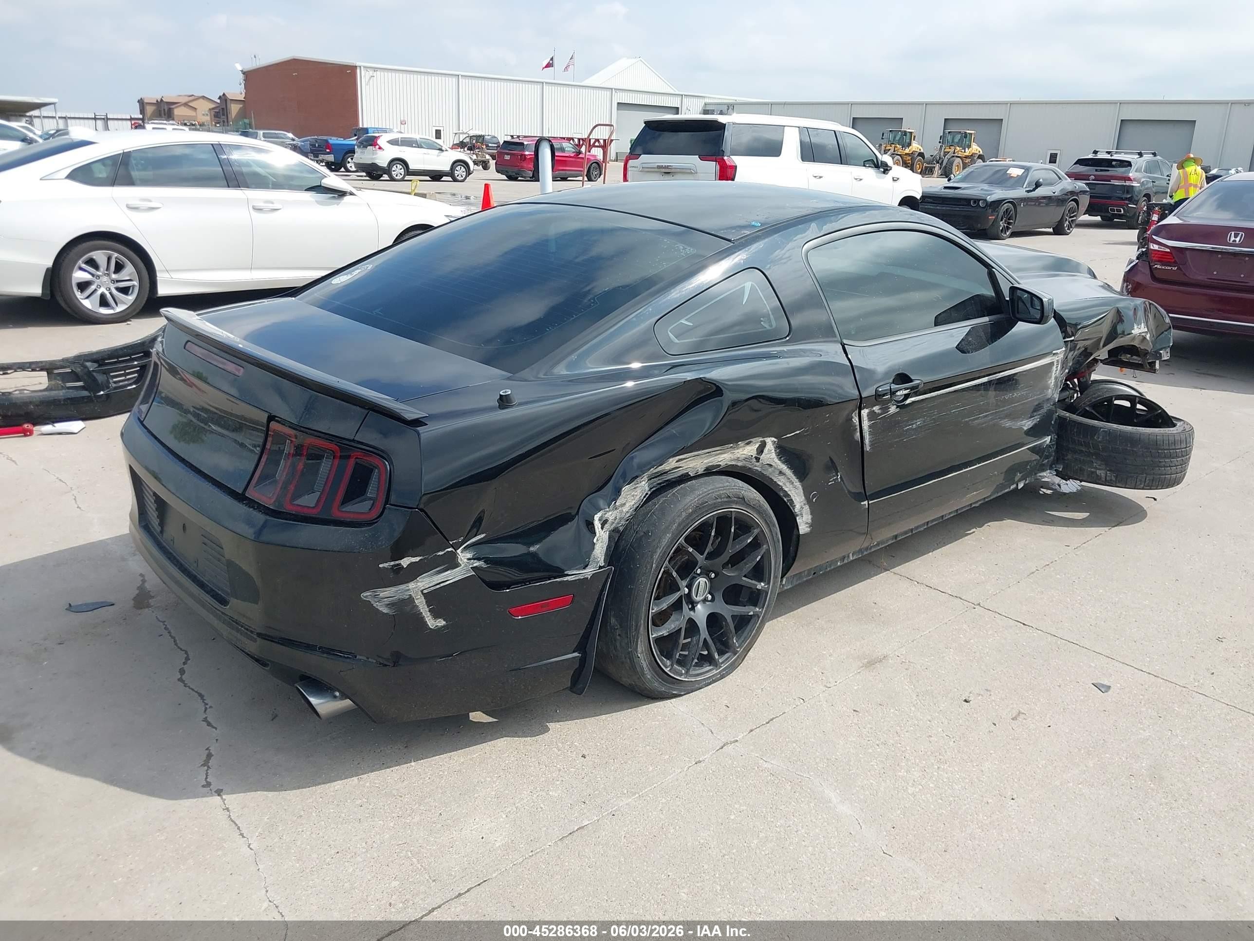 2014 Ford Mustang Gt Black vin: 1ZVBP8CFXE5291441