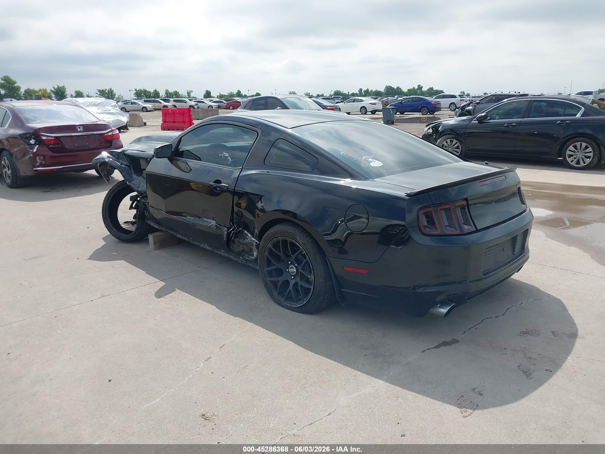 2014 Ford Mustang Gt Black vin: 1ZVBP8CFXE5291441